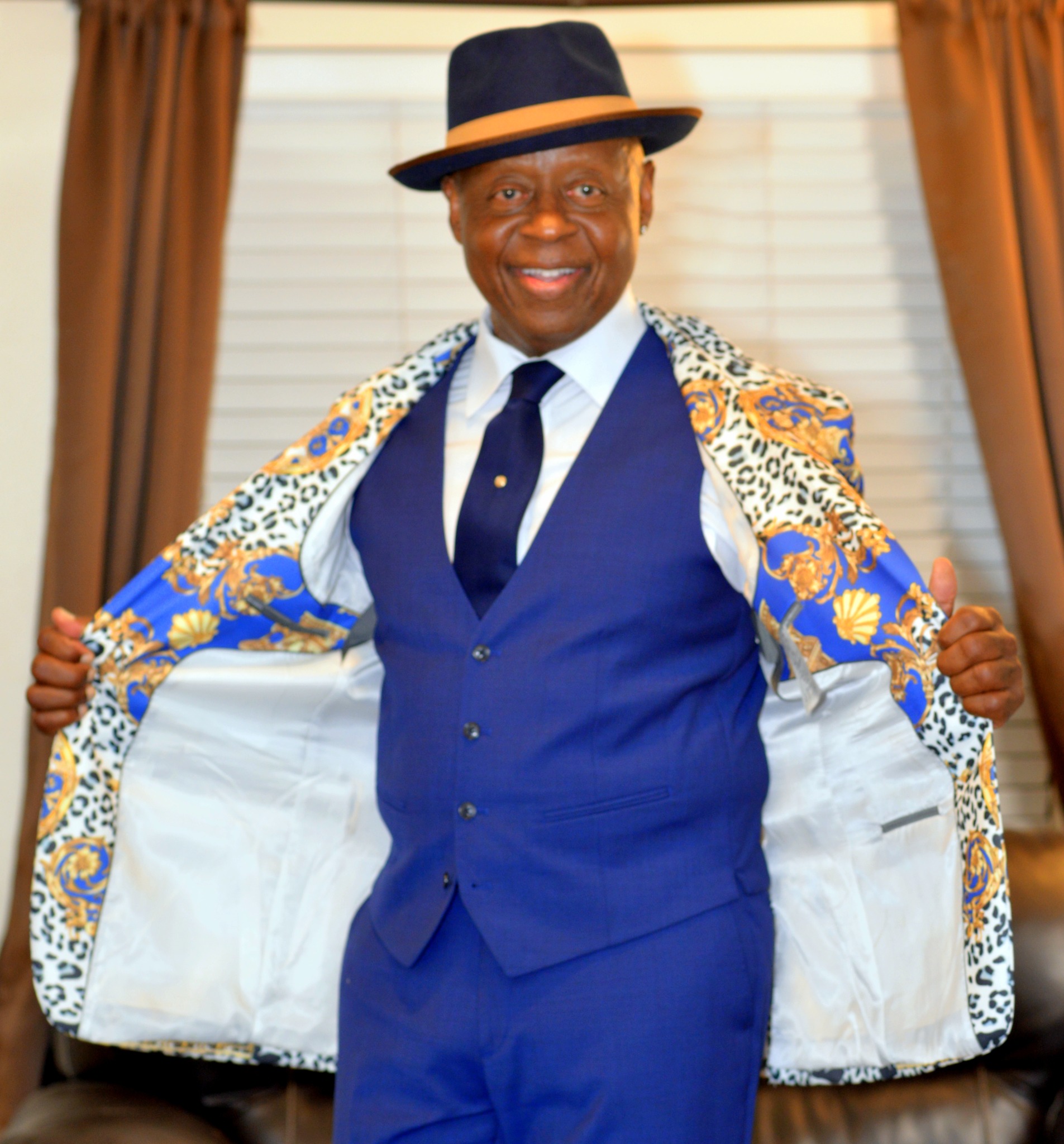 Royal Print Blazer style inspiration